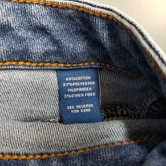 !it AMANDA High Rise Slim Ankle Blue Mom Jeans - Picture 6 of 10